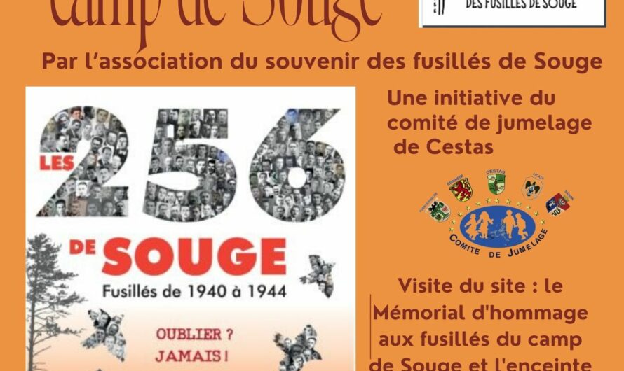 Visite du camp de Souge – 12/09/2026